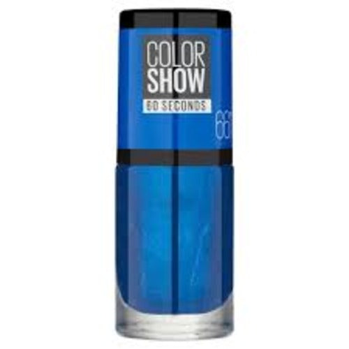 8 x Maybelline Colorshow 60 Seconds Nail Polish NO BARCODE - 661 OCEAN BLUE