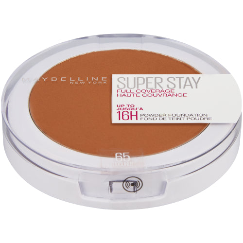 6 x Maybelline Superstay 16HR Full Coverage Powder Foundation - 65 COCONUT