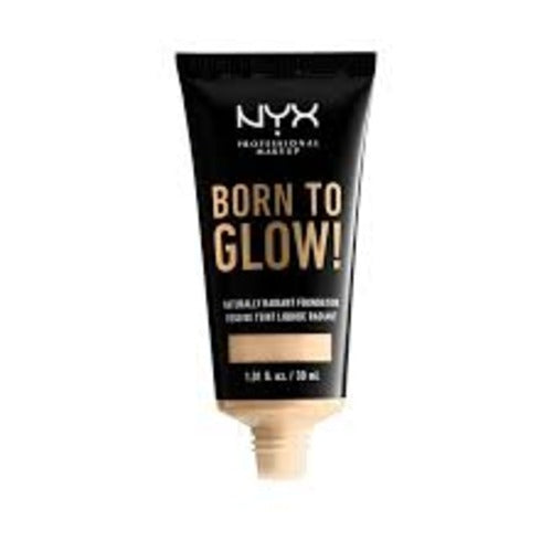 6 x NYX Professional Born to Glow Radiant Foundation - PALE