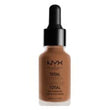 6 x NYX Total Control Drop Foundation - 16 MAHOGANY 13ml