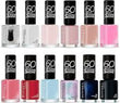 32 x Rimmel 60 Seconds Super Shine Nail Polish - ASSORTED