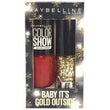 6 x Maybelline Colorshow Duo Nail Polish - BABY IT'S GOLD OUTSIDE