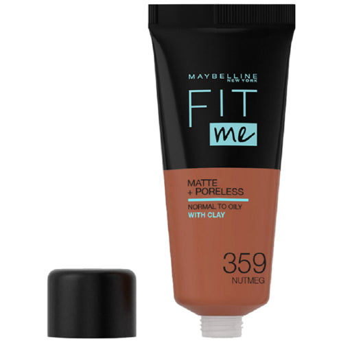 6 x Maybelline Fit Me Matte & Poreless Liquid Foundation - 359 NUTMEG