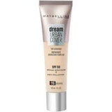 6 x Maybelline Dream Urban Cover Foundation - 128 WARM NUDE