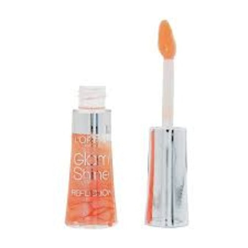 12 x L'Oreal Glam Shine Reflexion Lip Gloss TESTER STOCK - 175 SHEER PAPAYA