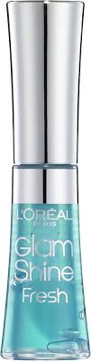 12 x L'Oreal Glam Shine Fresh & Reflexion Lip Gloss - 600 AQUA CURACAO