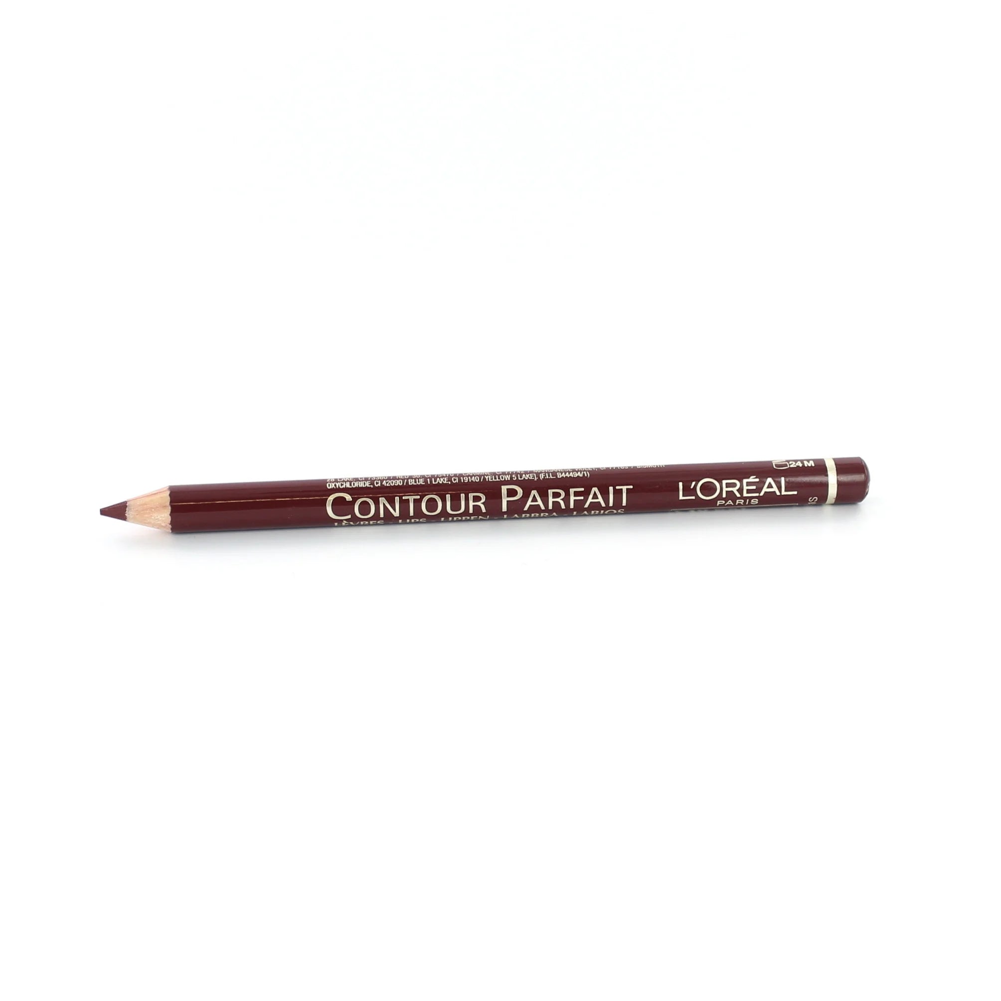 12 x L'Oreal Contour Parfait Lip Pencil - 649 BLACK CHOCOLATE