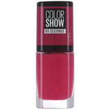 8 x Maybelline Colorshow 60 Seconds Nail Polish NO BARCODE - 6 BUBBLICIOUS